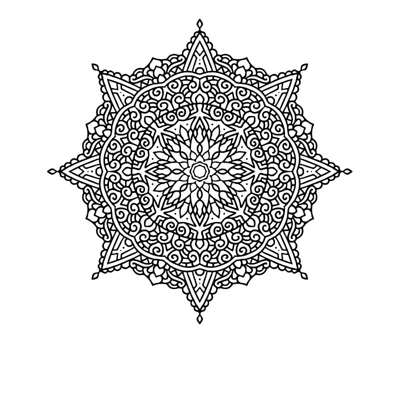 Blumen Mandala