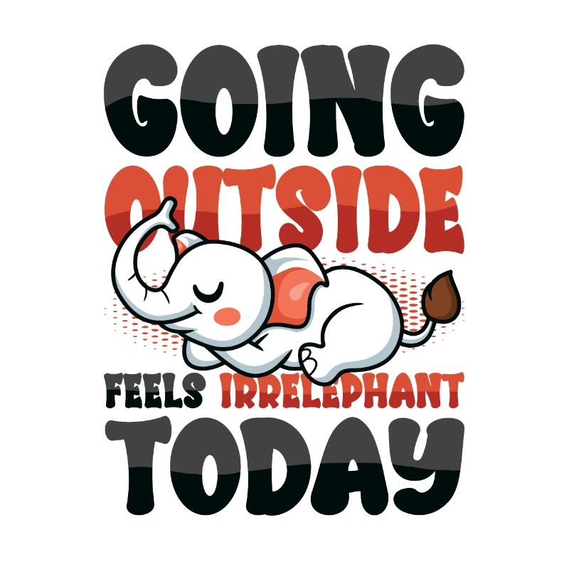 Going outside feels lazy today