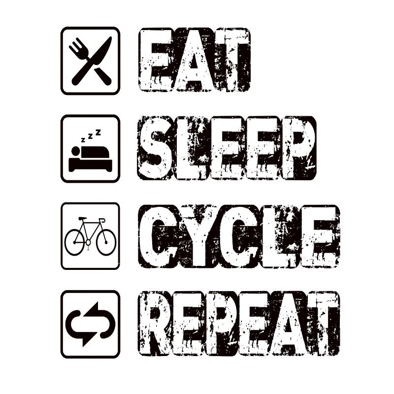 Manger cycle de sommeil répéter