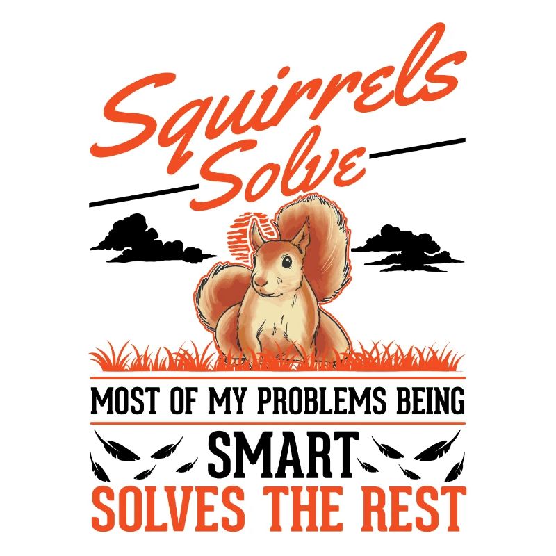 Eichhörnchen Geschenk Grauhörnchen Squirrel