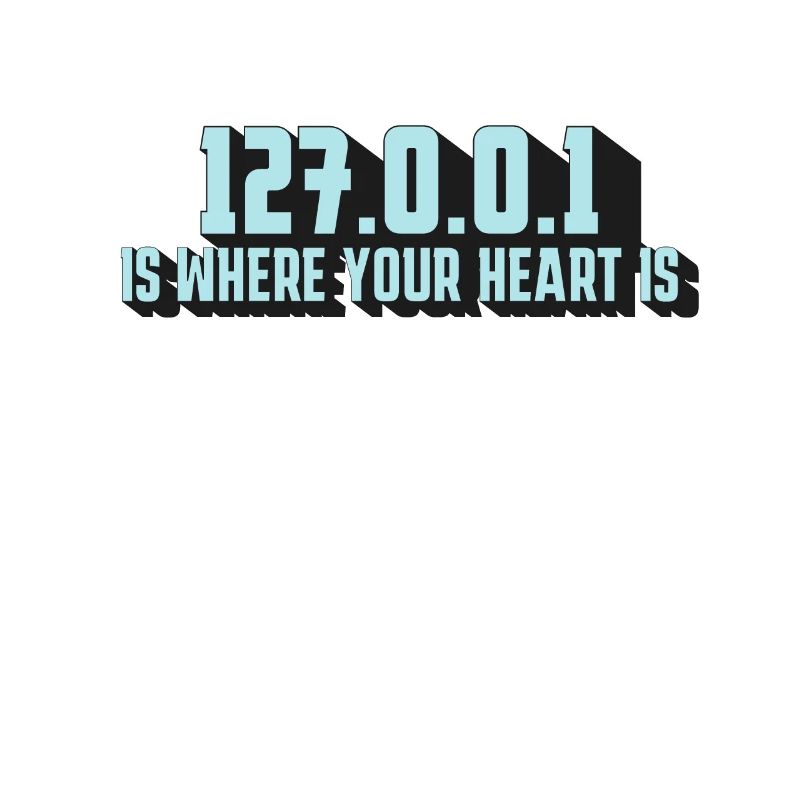 Heart is 127.0.0.1 – Programmer's Pride