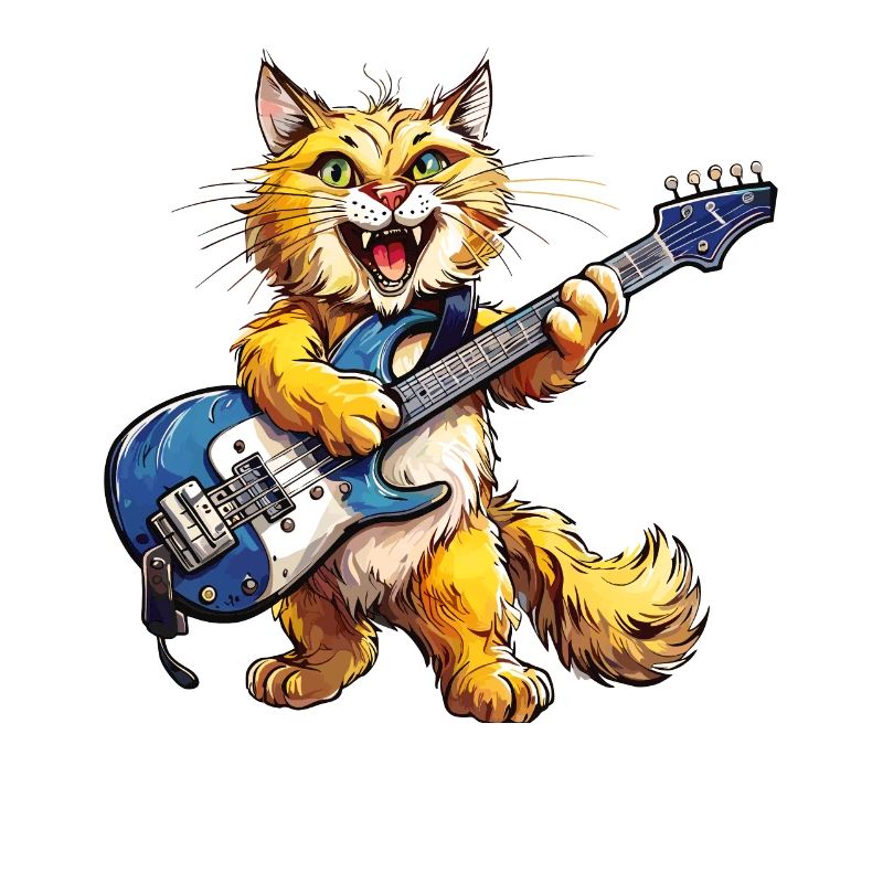 KATZE GITARRE