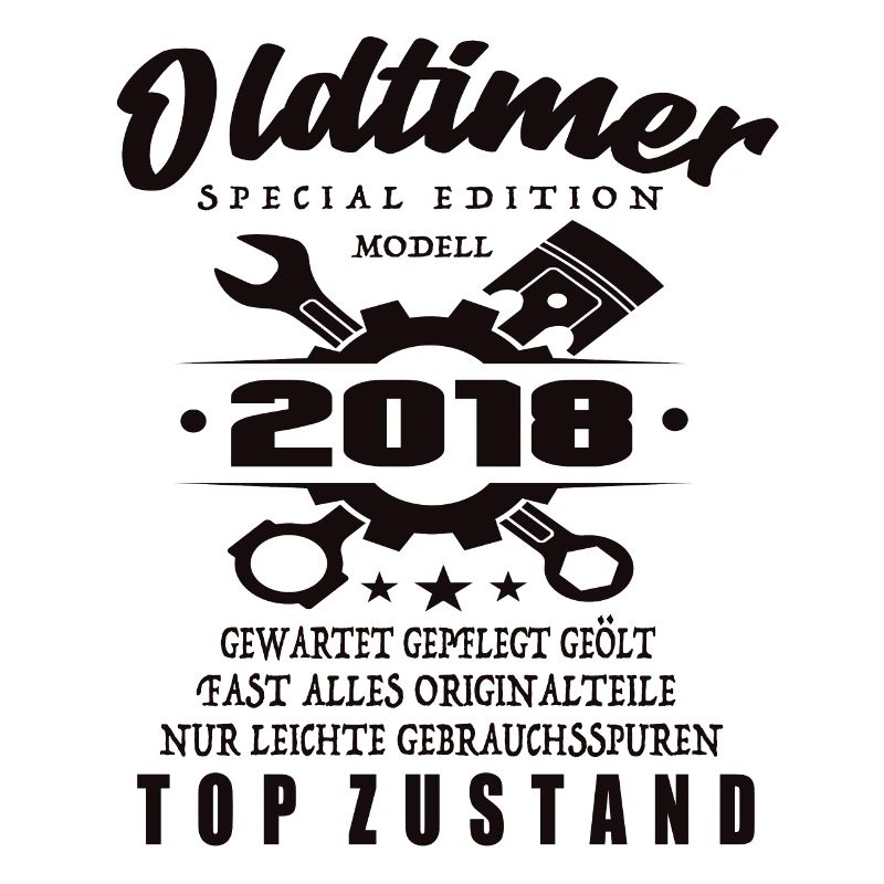 Oldtimer Special Edition Model 2018 Birthday