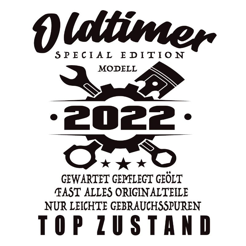 Oldtimer Special Edition Modell 2022 Geburtstag