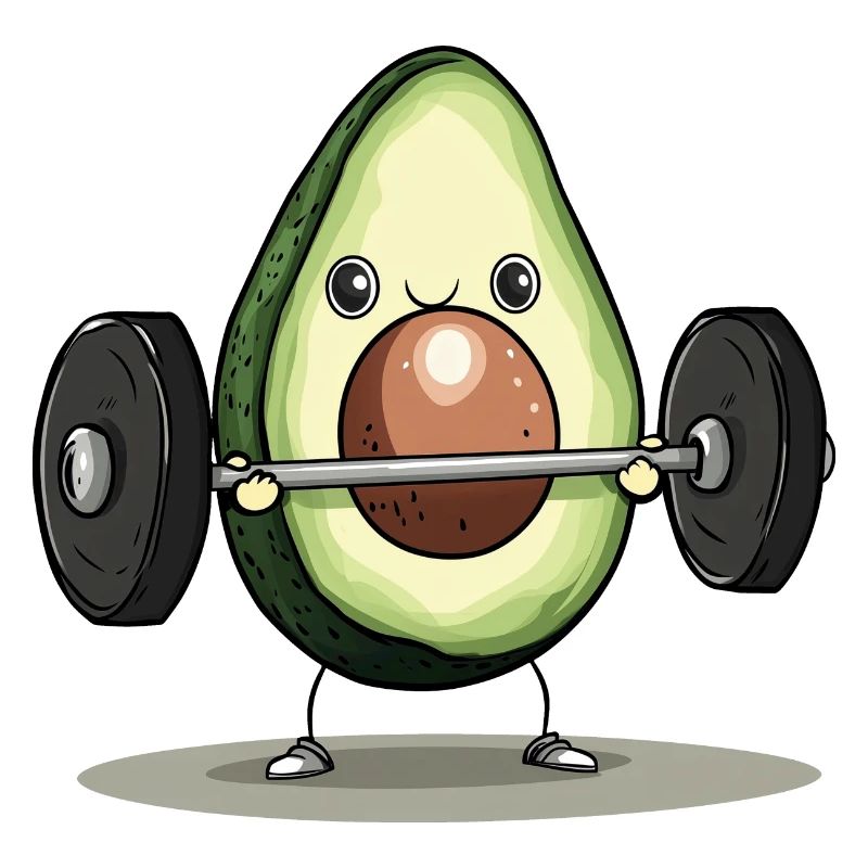Powerlifter Avocado
