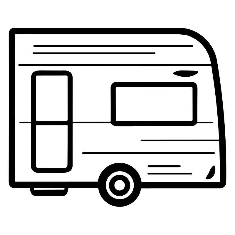 Kleiner Wohnwagen