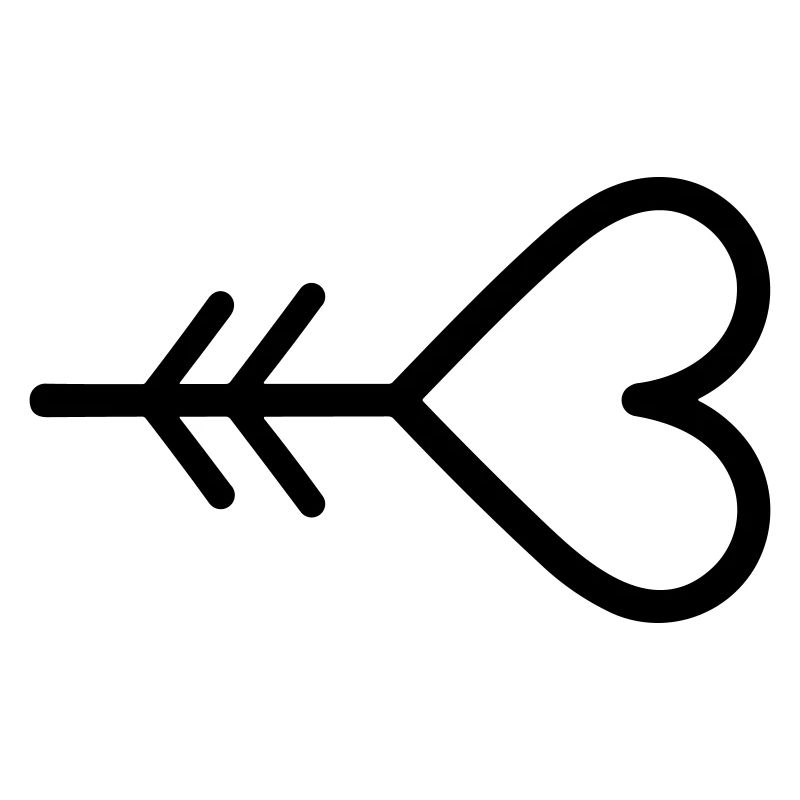 Flèche coeur