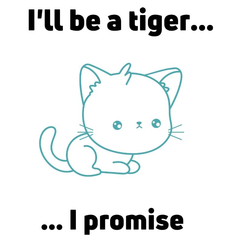 Sei ein Tiger