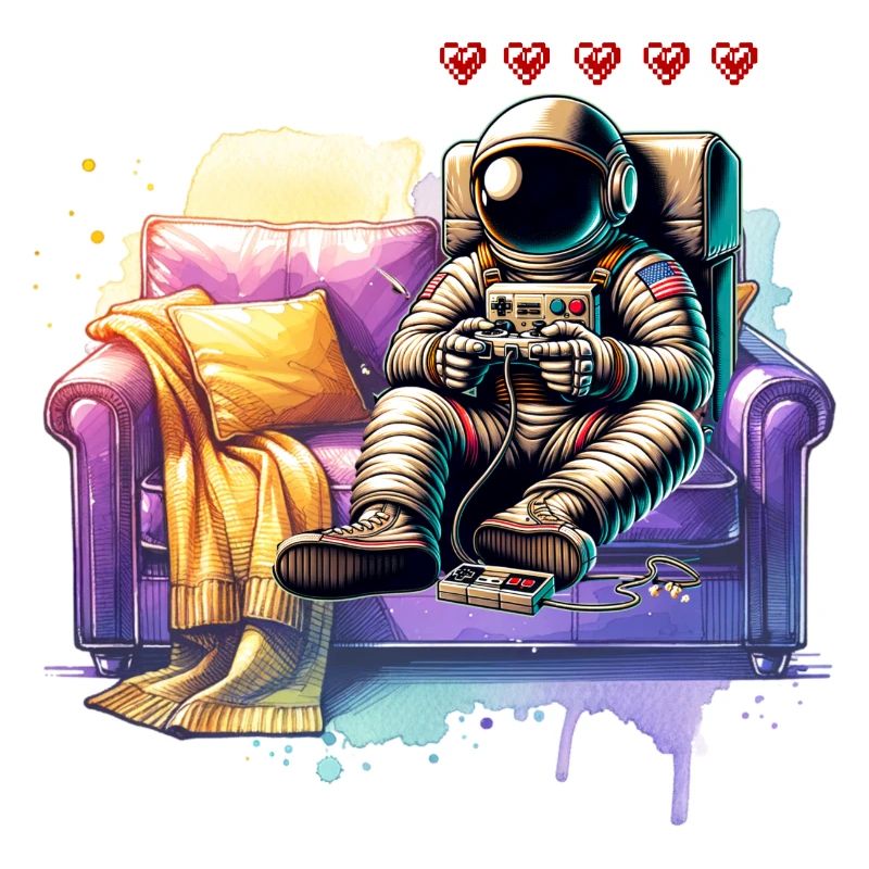 Astronaut Gamer