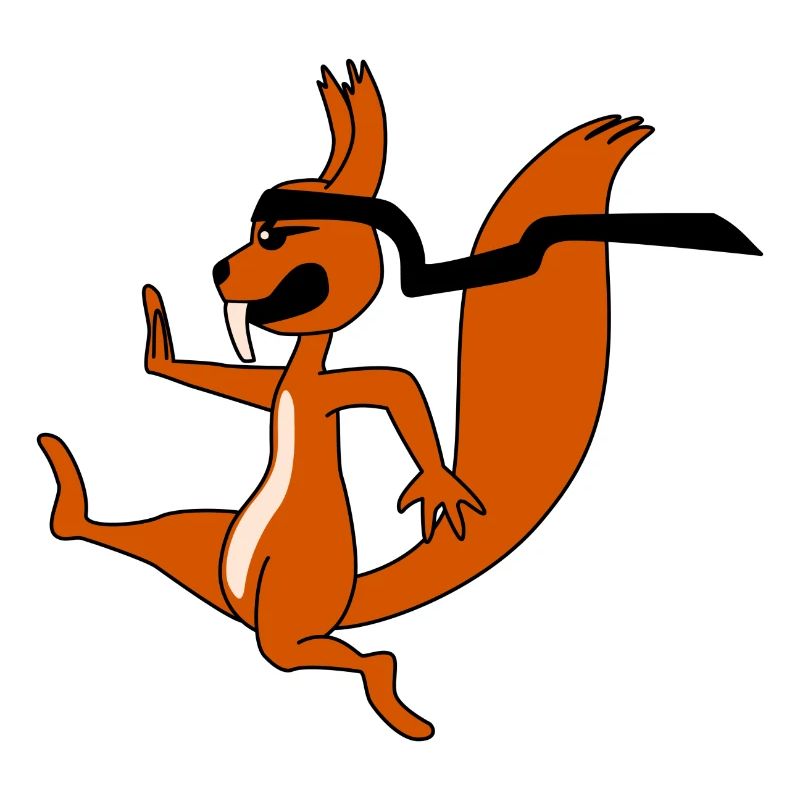 Ninja Eichhörnchen