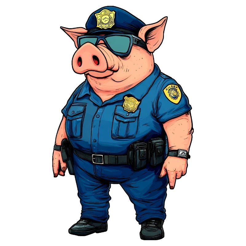 Polizei Schwein