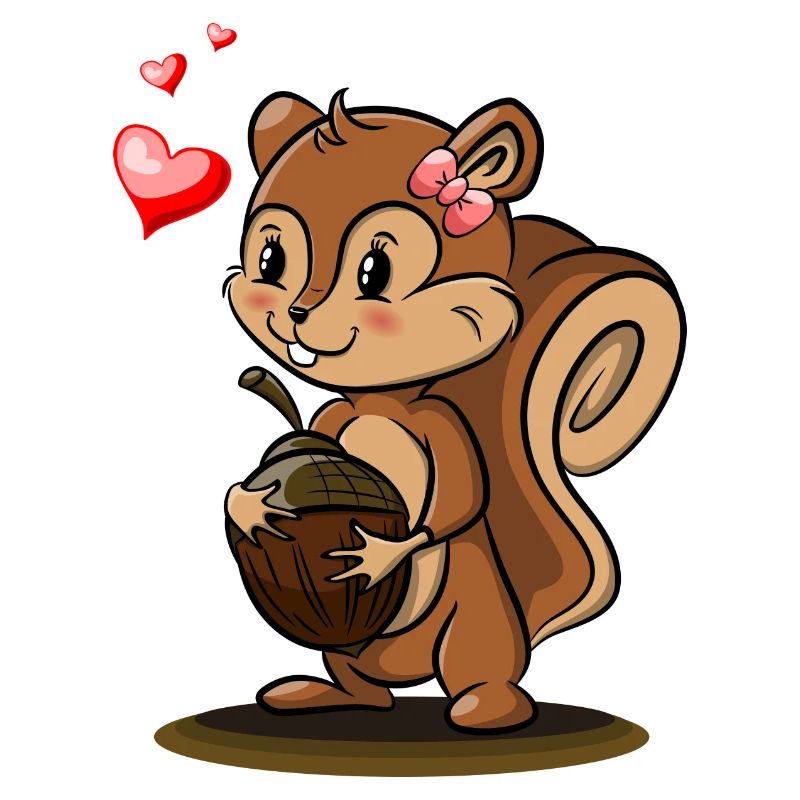 Eichhörnchen Girl