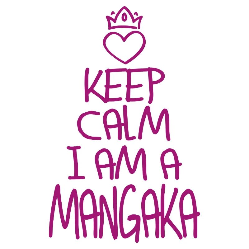 Keep Calm Mangaka cool Mangaka Geschenk