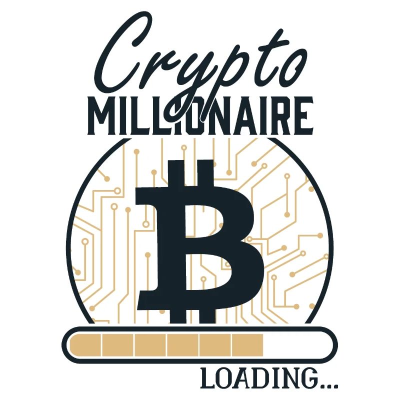 Krypto Millionär Loading Bitcoin BTC Hodler Crypto
