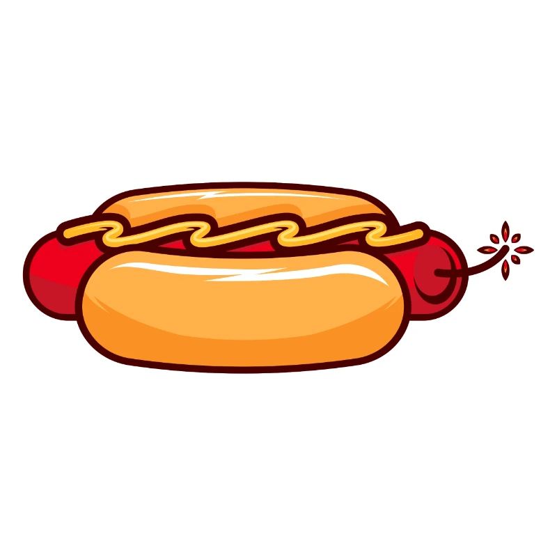 Dynamite-Hot Dog- tshirt-cool-sympa