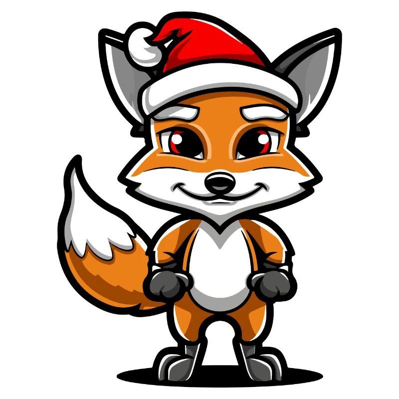 Fuchs Weihnachten