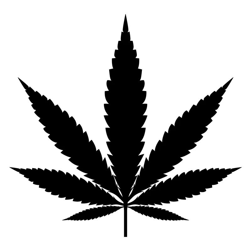 Marihuana Blatt