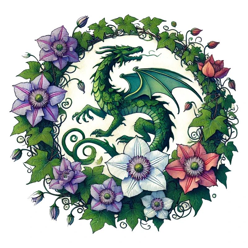 Clematis Drache