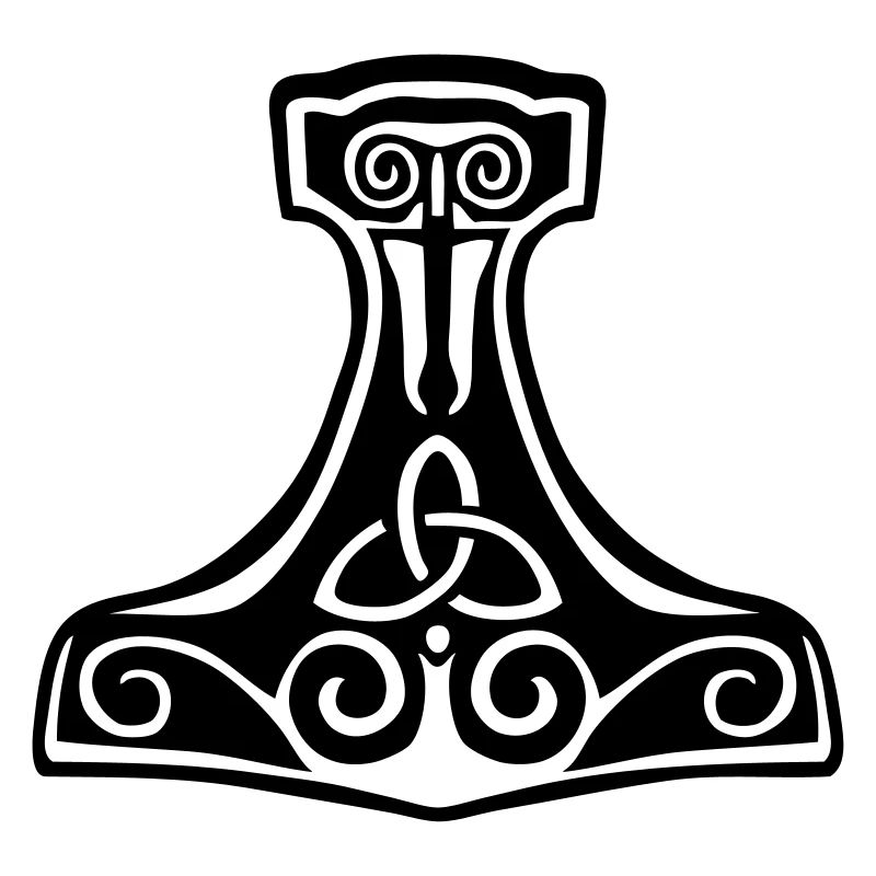 thor hammer Mjollnir viking symbol