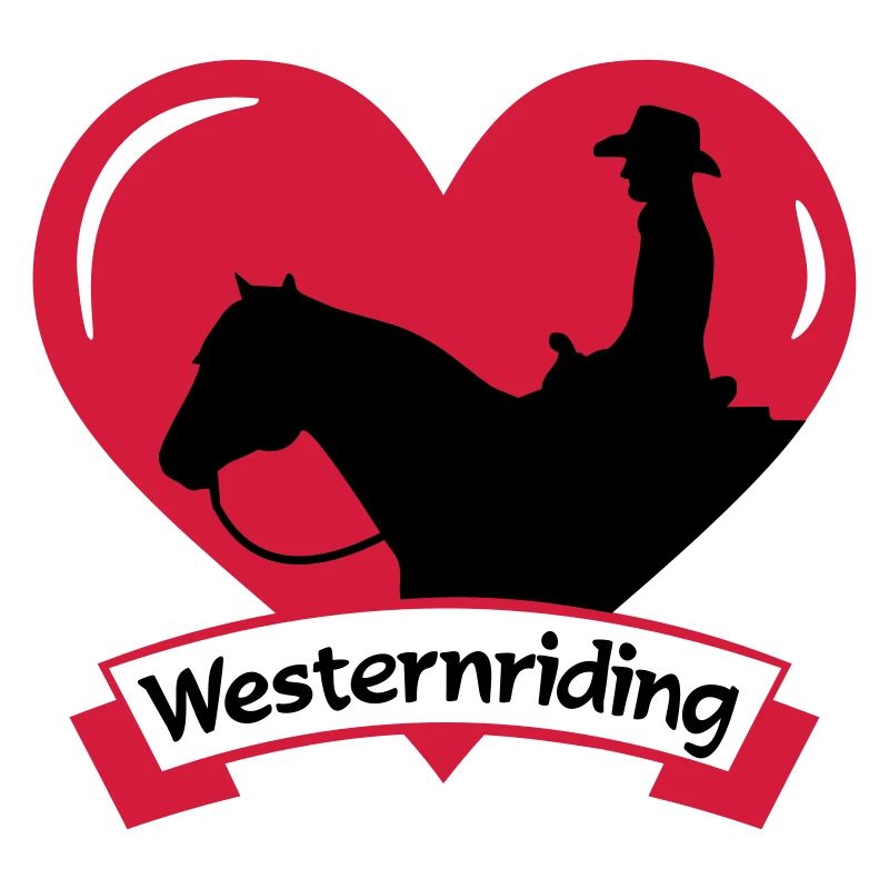 Westernriding Pferdemotiv