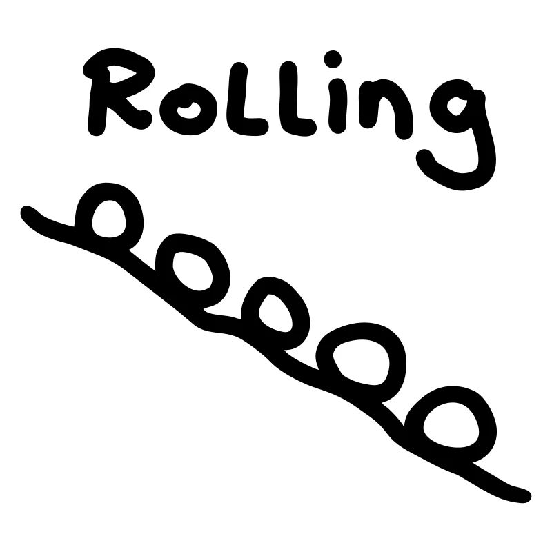 Rolling - Steine
