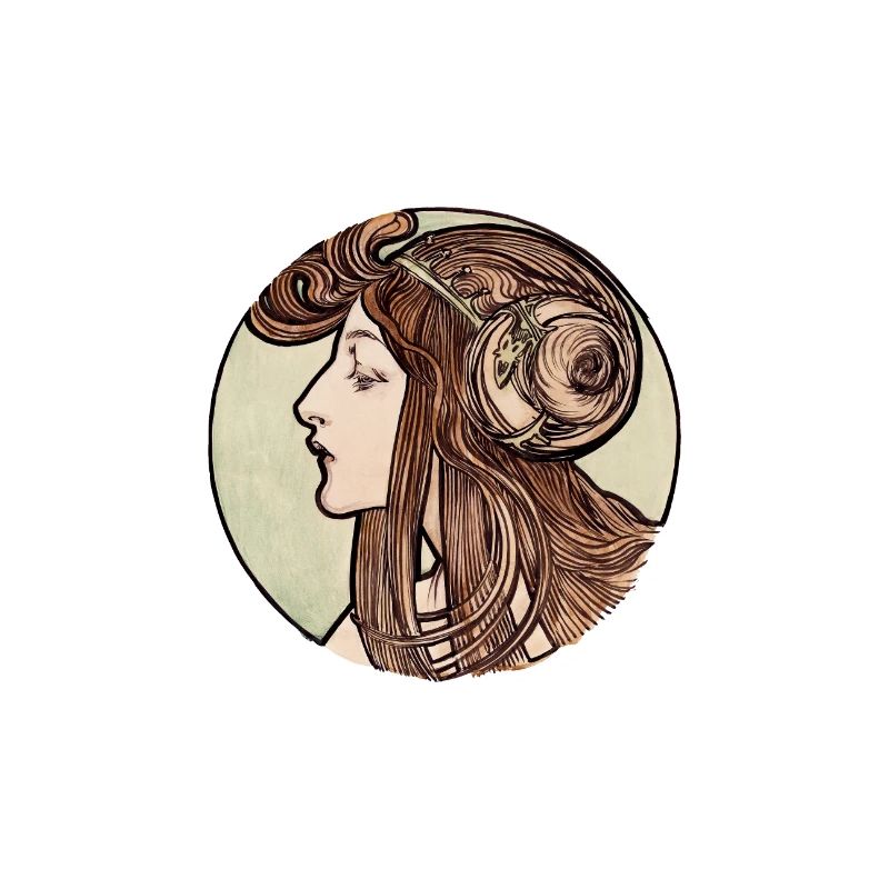 Vitrail Alphonse Maria Mucha # 3