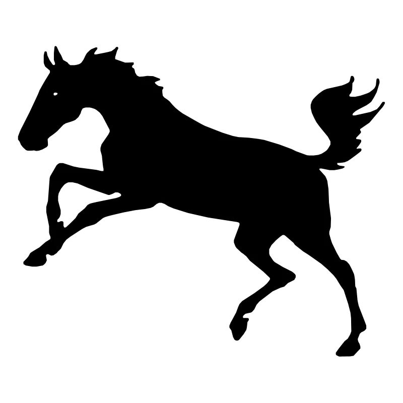 Springendes Pferd
