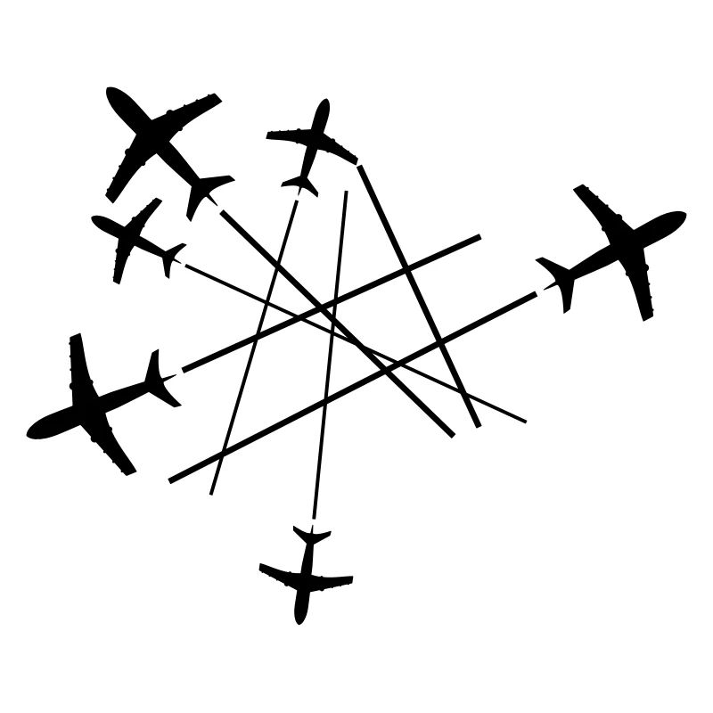 chemtrails nombreuses lignes top down avion voler