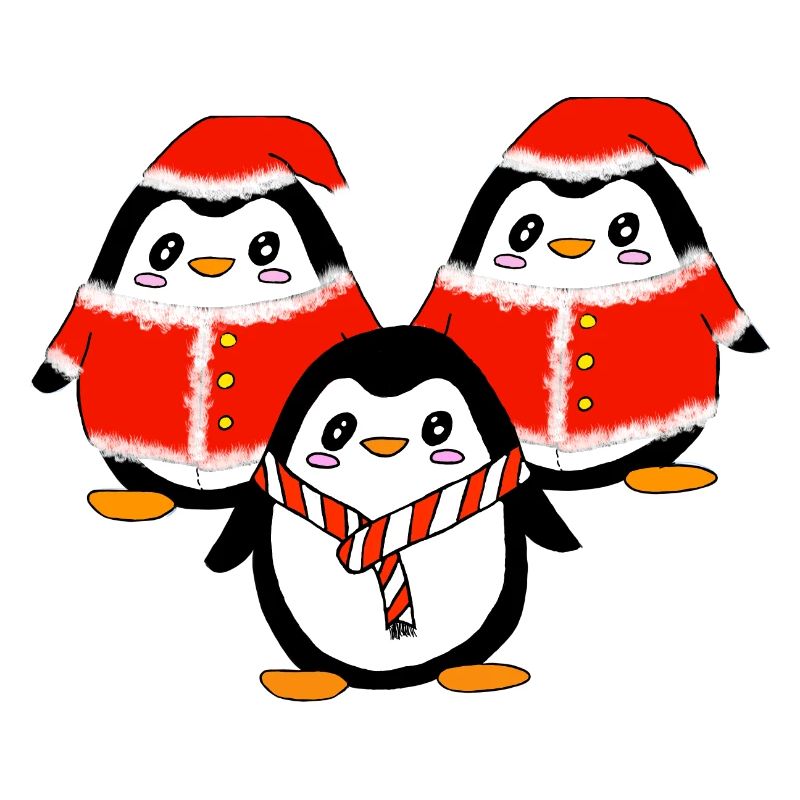 3 Pinguine