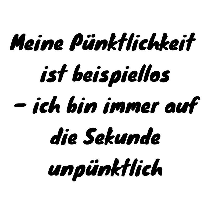 Selbstironische Sprüche