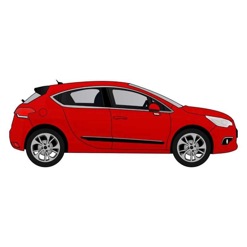 Rotes Auto