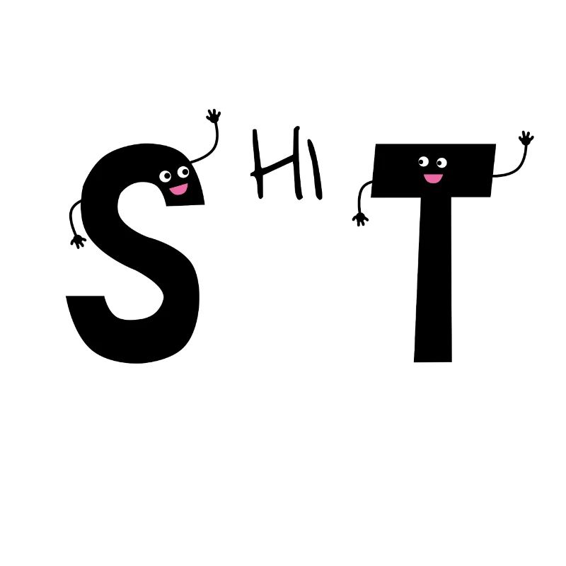 Shit Buchstaben