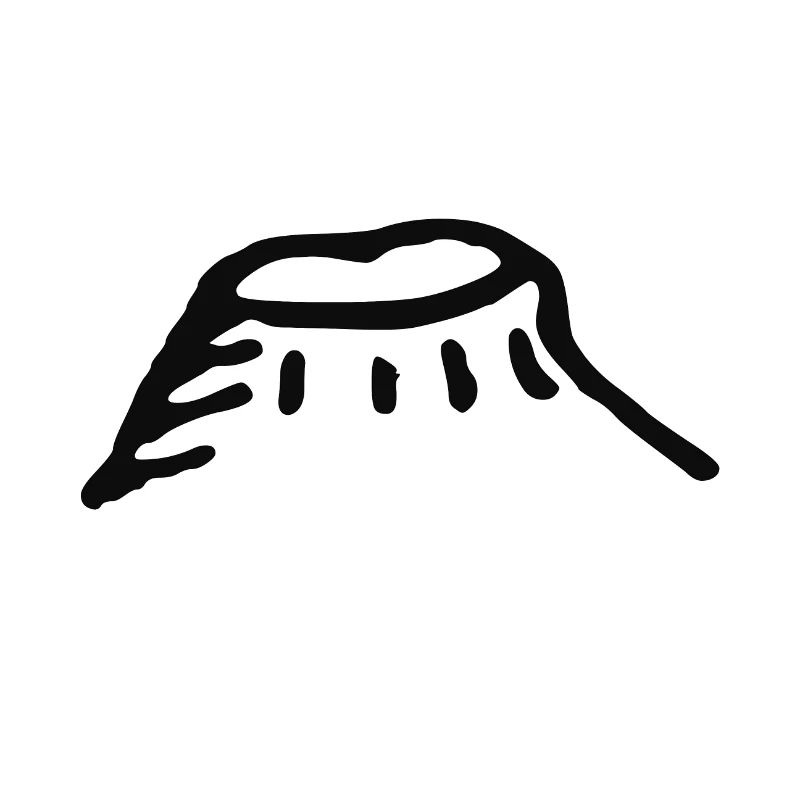 Berg. (Schwarz)