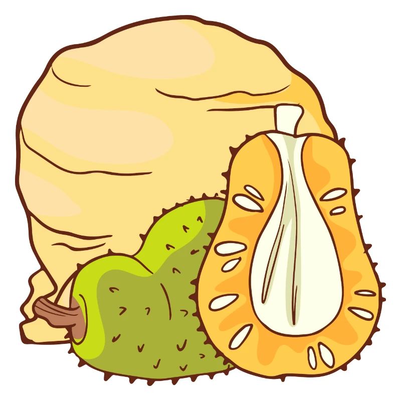 Jackfruit crème glacée crème glacée crème glacée crème glacée boule de glace