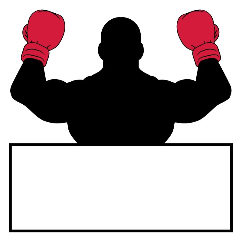 shield text area write sport poses boxer ha