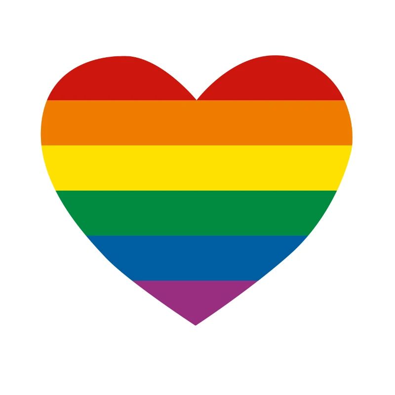 Heart rainbow