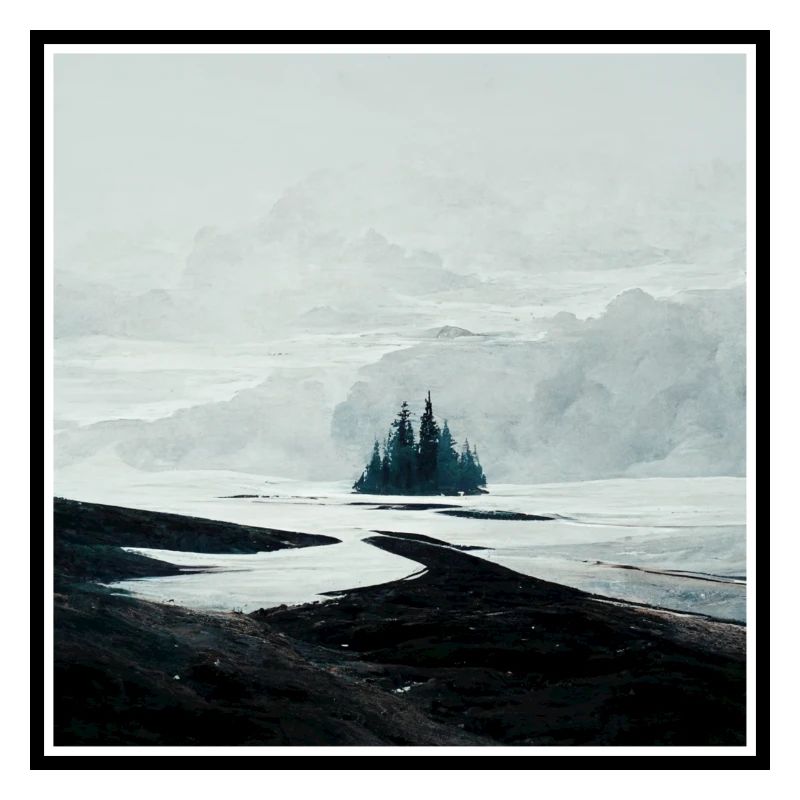 Paysage solitaire