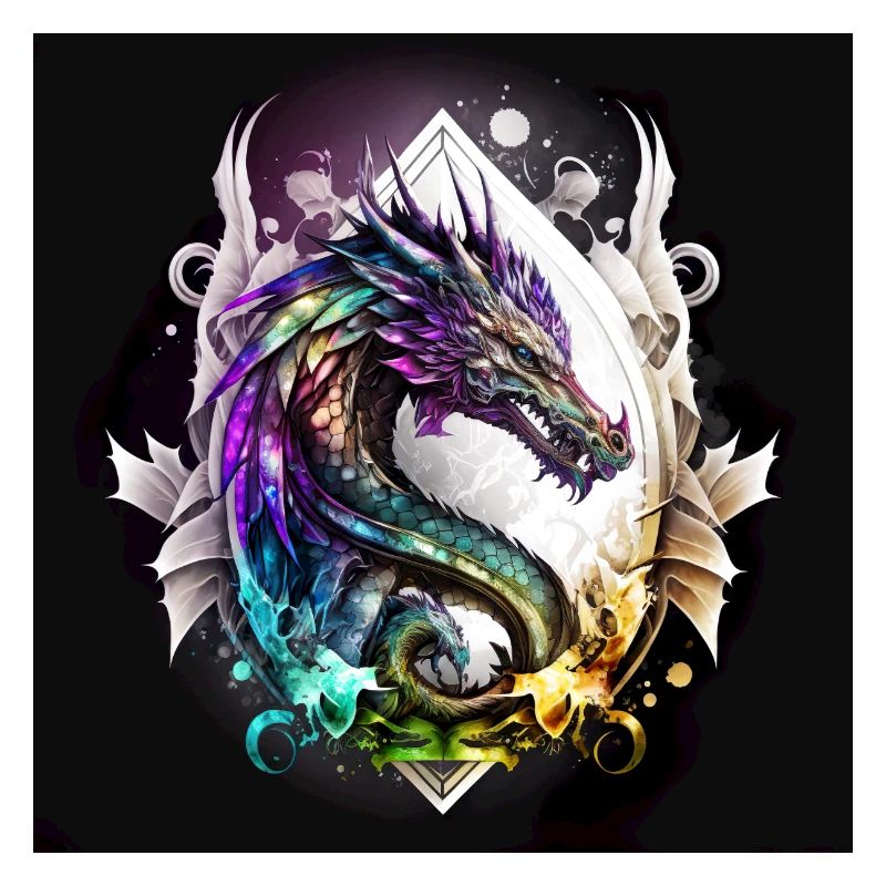 Mystischer Drache