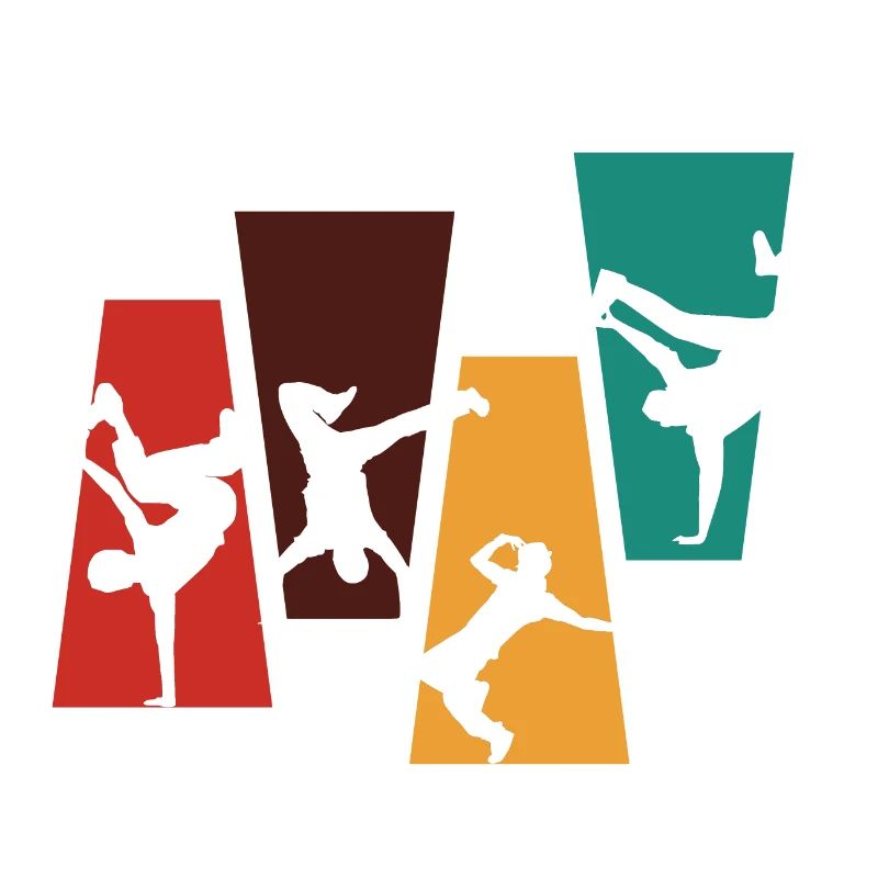 Vintage Retro Breakdance Geschenkidee