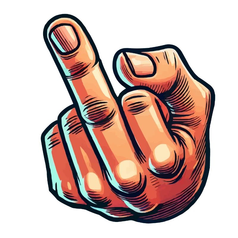 Mittelfinger