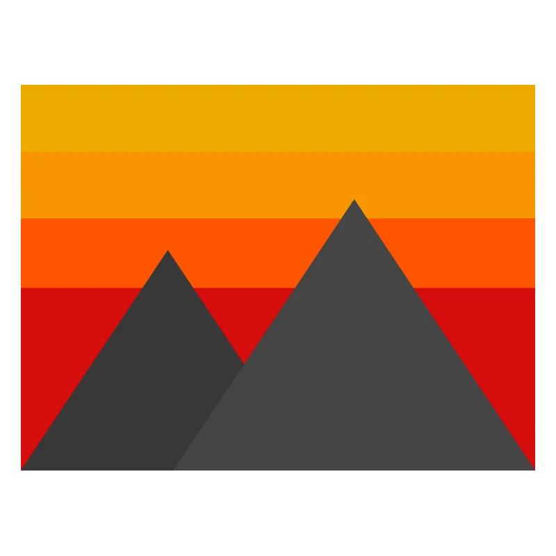 Minimalistic Mountains