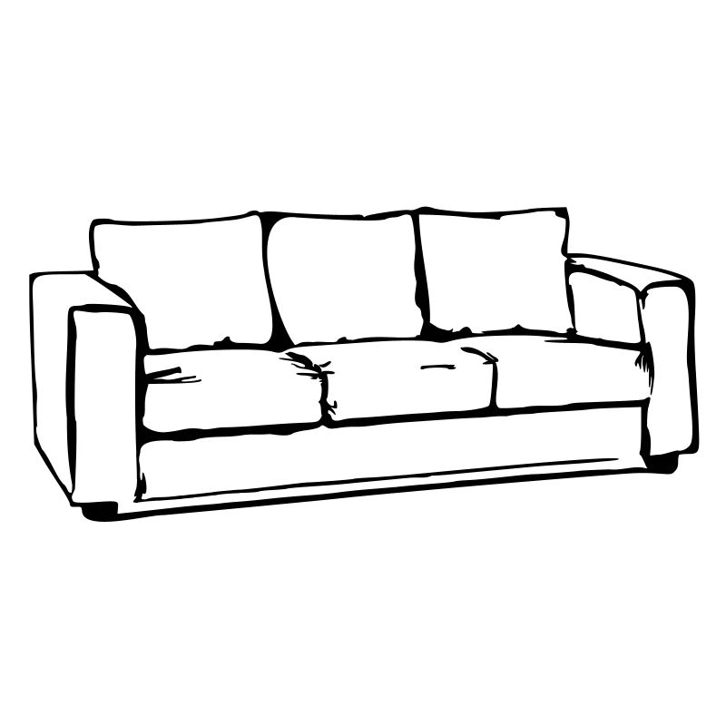 Sofa, couch, ottoman, recliner, sofa, couch, bed,