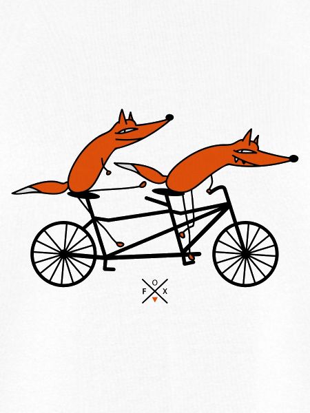 Schlaue Tandemfahrer