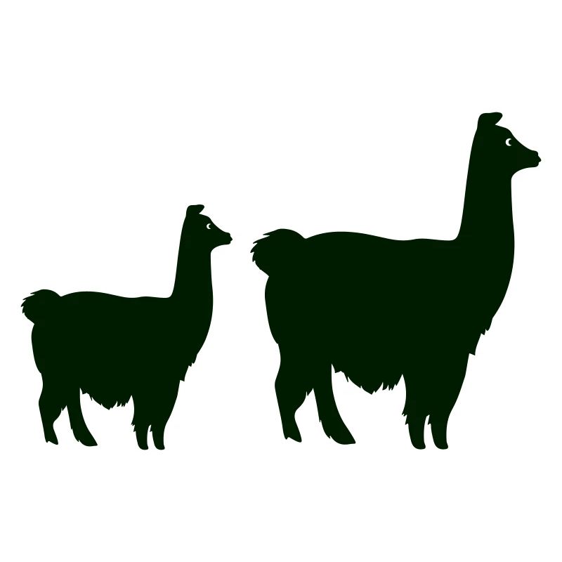 lama silhouette