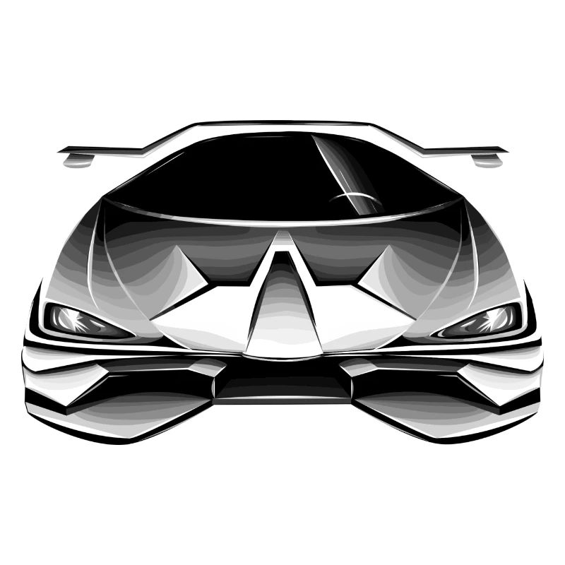 Auto schwarz weiß