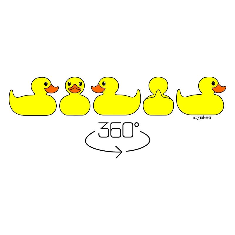 360° rubber duck