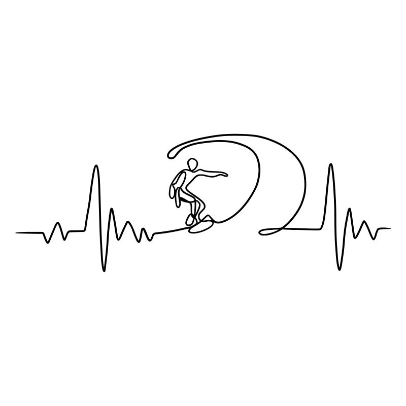 Herzschlag Surfing