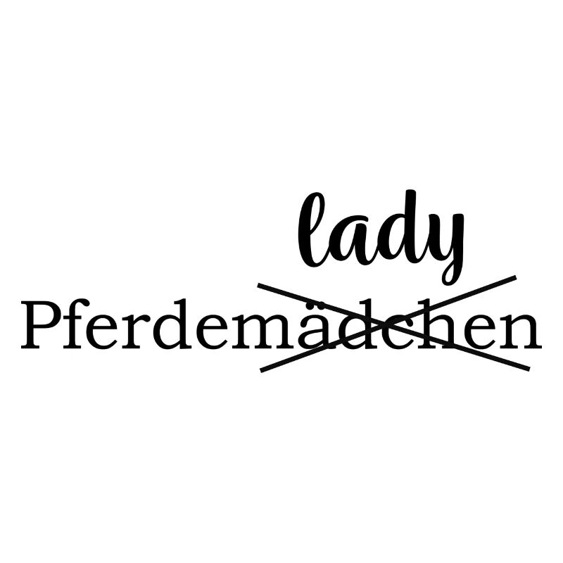 Pferdelady Pferdemädchen