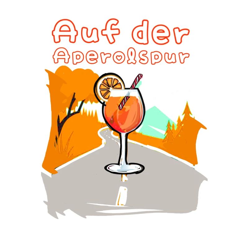 Landschaft,Cocktail, aperolspur, spritz