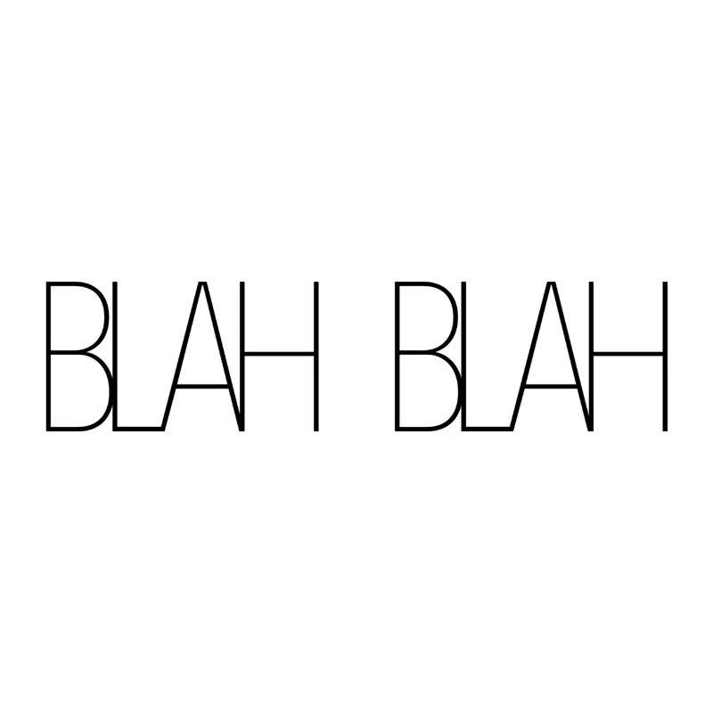 Blah Blah